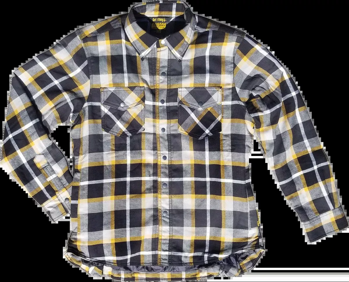 Scorpion EXO Women's Covert Flannel | White/Yellow | 2X