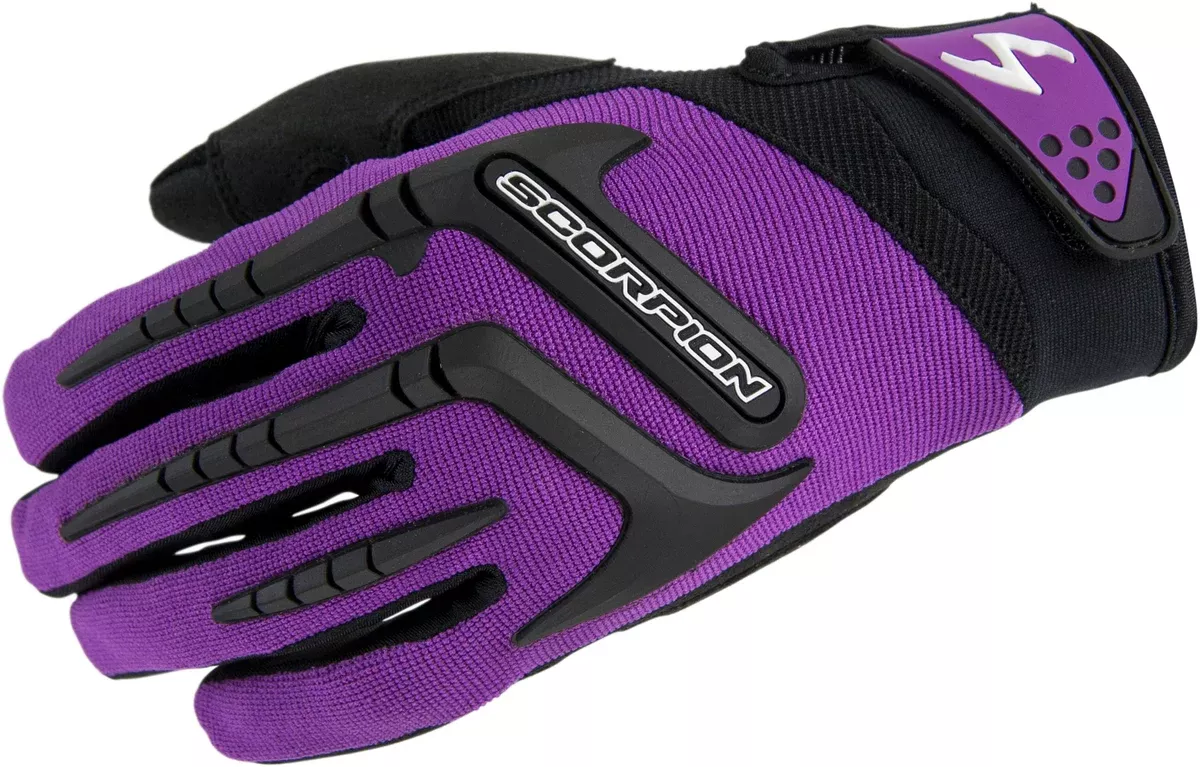 Scorpion EXO WOMEN'S SKRUB GLOVES PURPLE LG