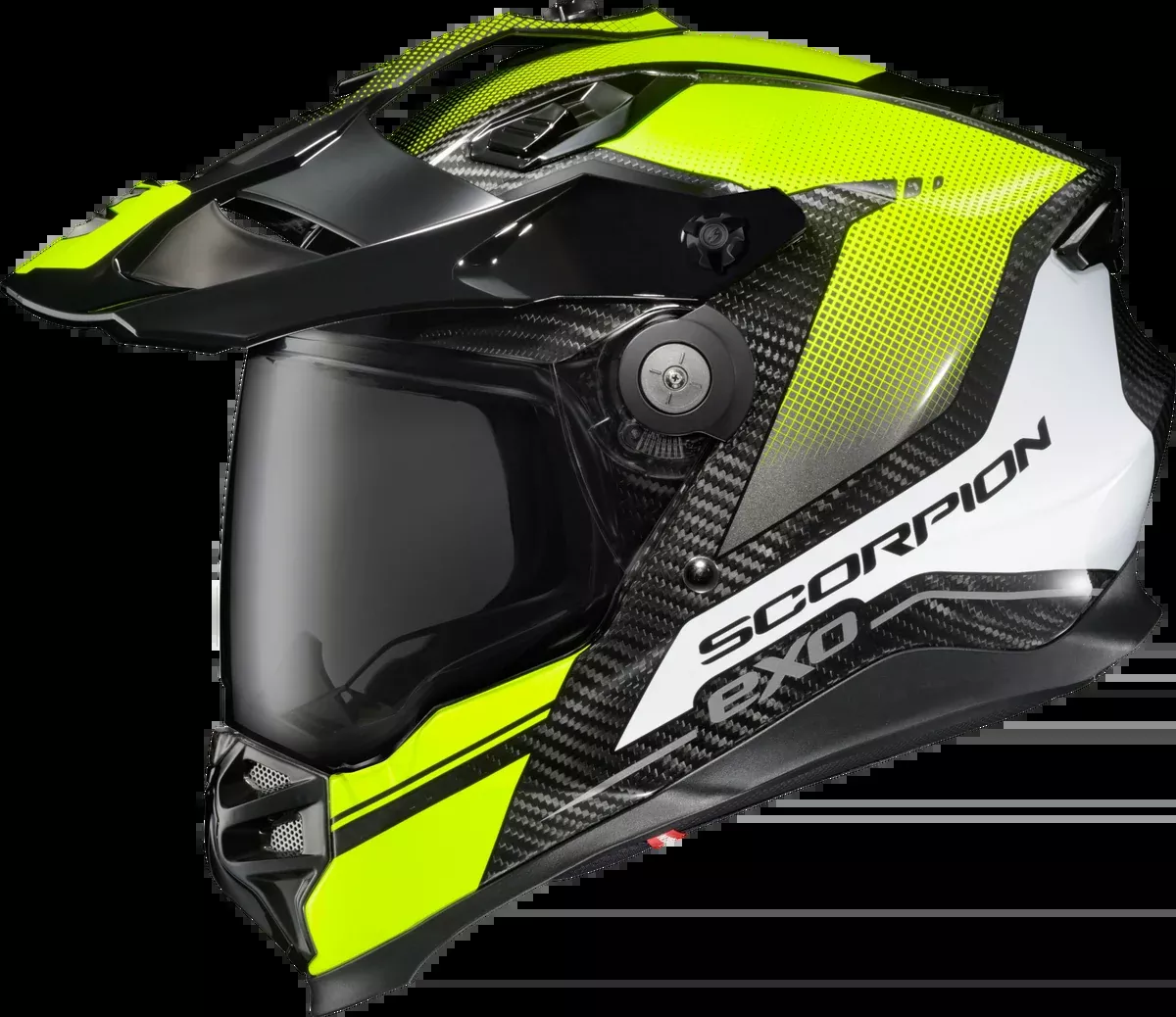 Scorpion EXO XT9000 Carbon Full-Face Helmet | Trailhead Hi-Vis | Medium