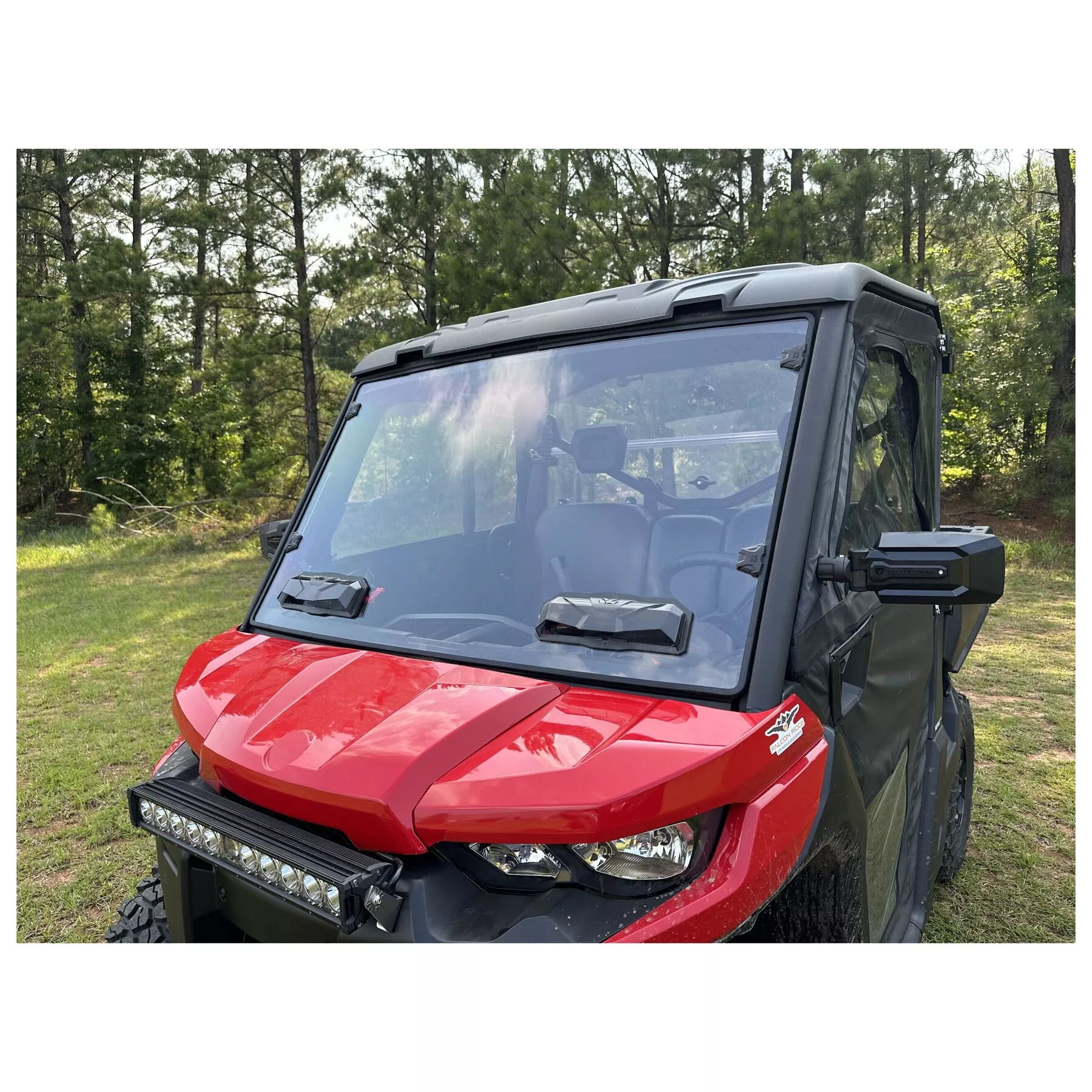 Seizmik Tool-Less Versa Vent Windshield Can-Am Defender 2016-2026