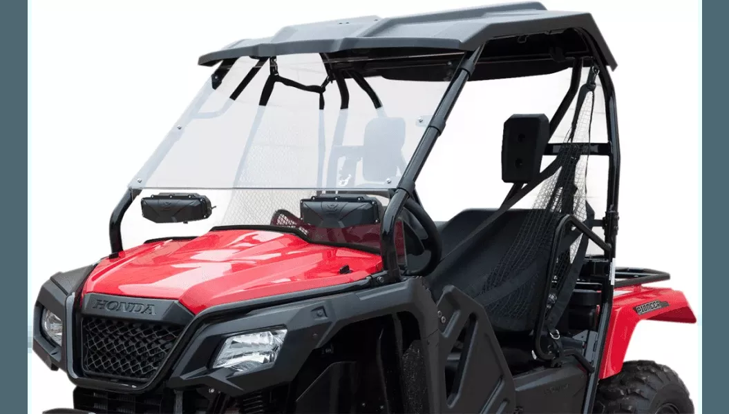 Seizmik Versa-Vent Full Windshield for Honda 500/520 Pioneer Models - Vented