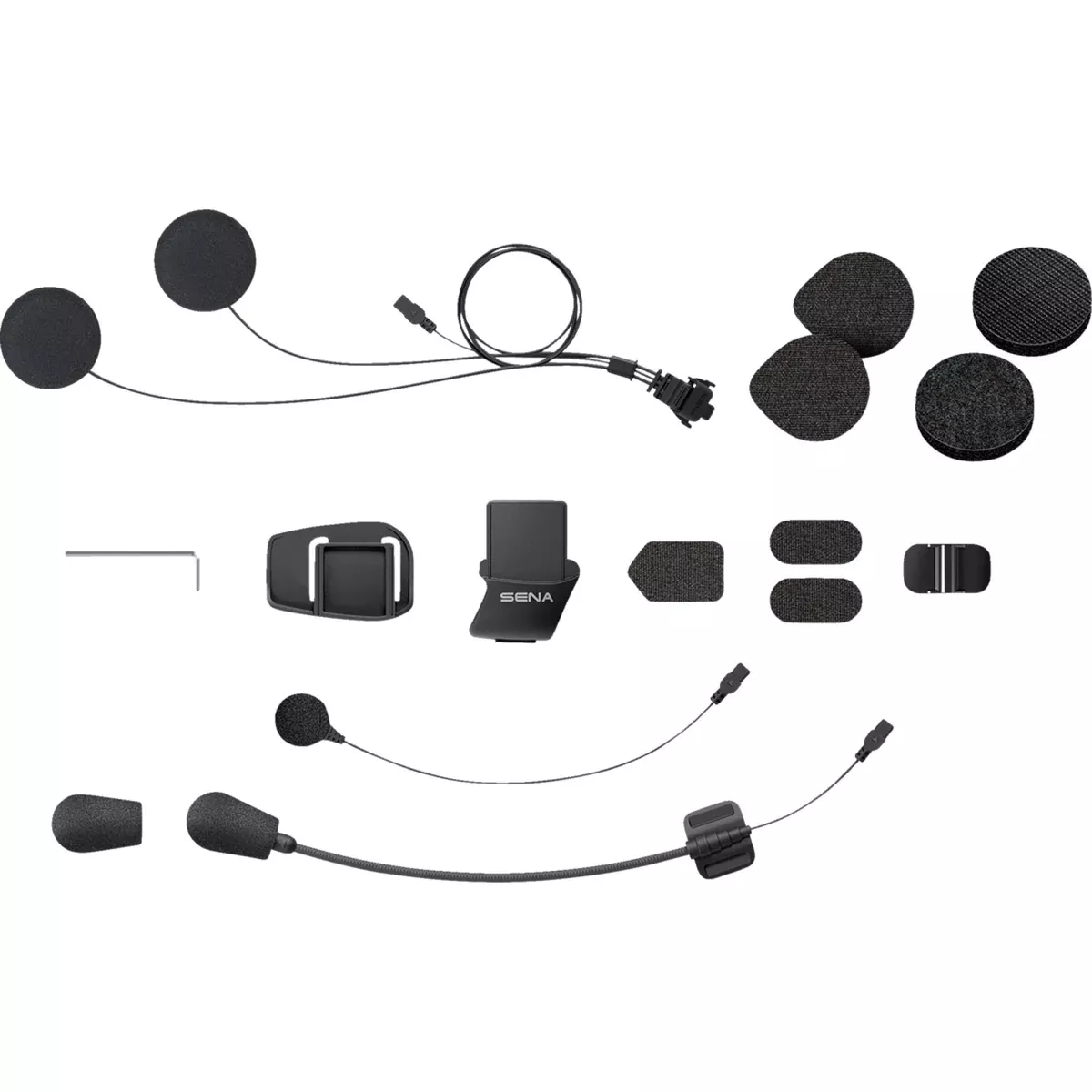 SENA 4402-0876 5S-A0201 Headset/Intercom Mount/Clamp Kit Helmet Clamp Kit - 5S