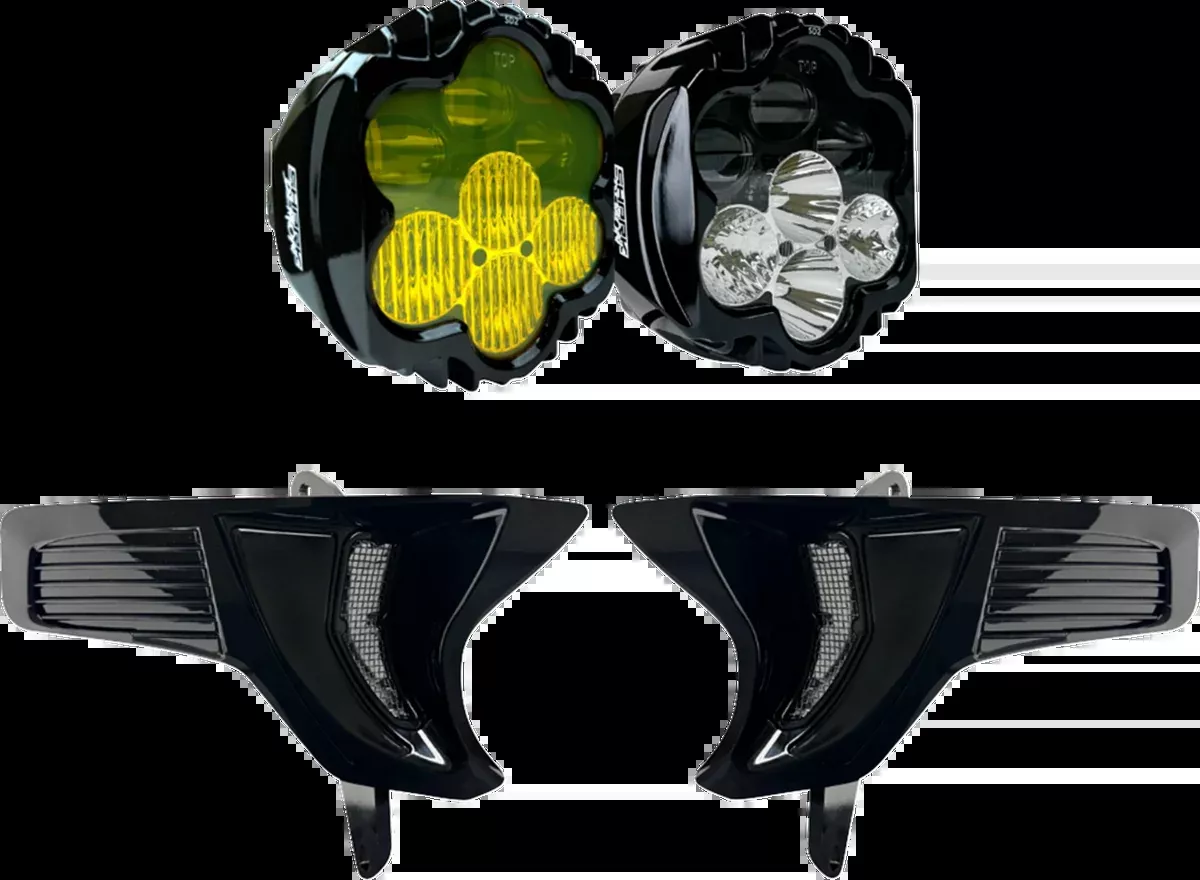 Shark Demon 2 Headlight/Fog Light - w/ Speed Plates