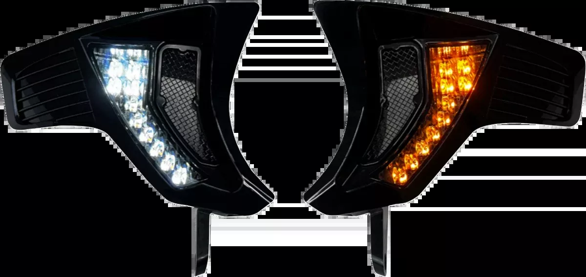 Shark Demon Turn Signal Vents - Smoke Lens