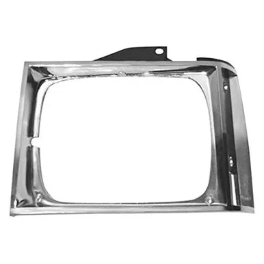 Sherman 905-95L Driver Side Headlight Bezel For Chevy S10 1982-1990 15591585