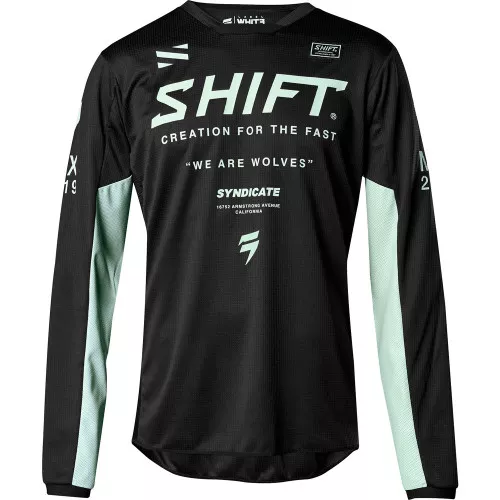 Shift White/Whit3 Label Basalt Mens MX Offroad Jersey