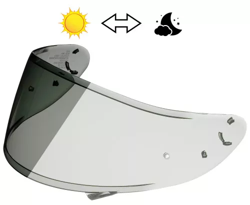 Shoei RF-1200-X-14-RF-SR CWR-1 Transitions Pinlock Ready Shield