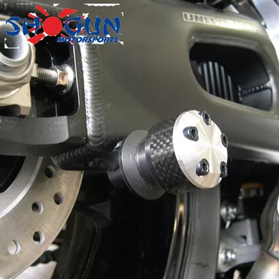 Shogun Suzuki GSX-R600 00-26 Carbon Fiber Swingarm Sliders