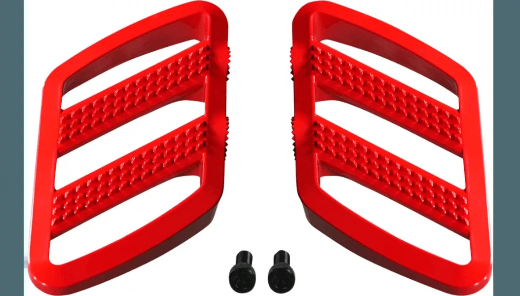 Show Chrome Driver Combat Boards for '19-24 Can Am Ryker -Red