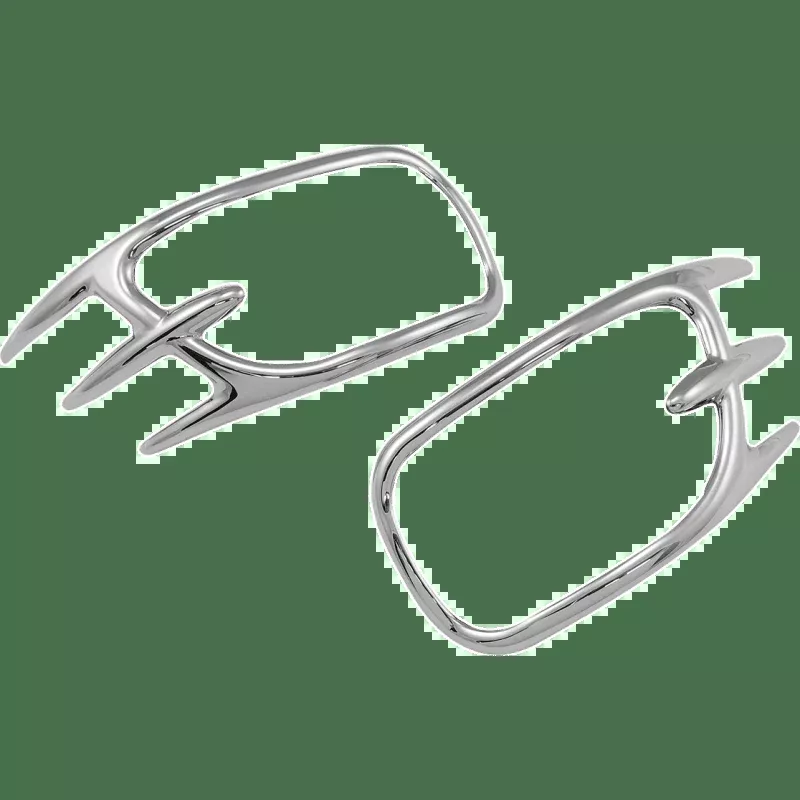 Show Chrome Mirror Back Accent Grilles PR