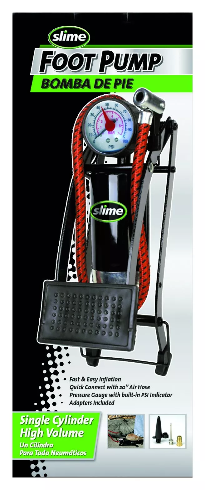 Slime Tire Repair Foot Pump