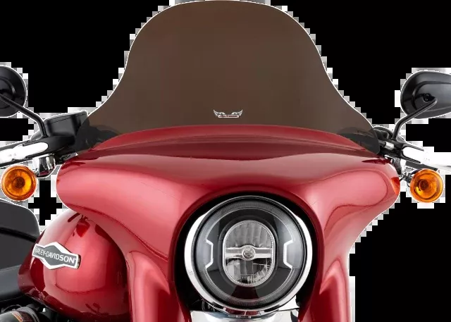 Slipstreamer 10" Dark Smoke Motorcycle Fairing Windshield 18-20 Harley Softail