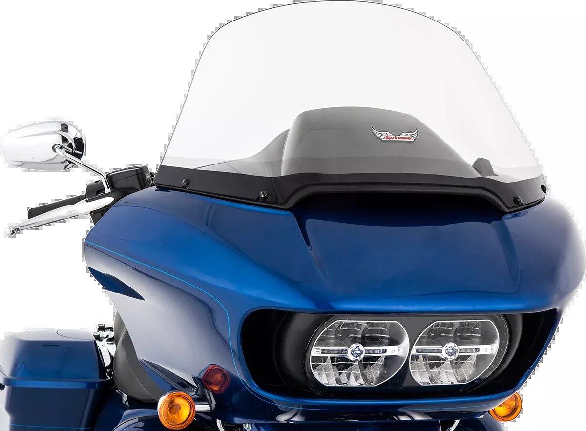 Slipstreamer 130 Series 16" Clear Motorcycle Windshield 15-22 Harley Road Glide