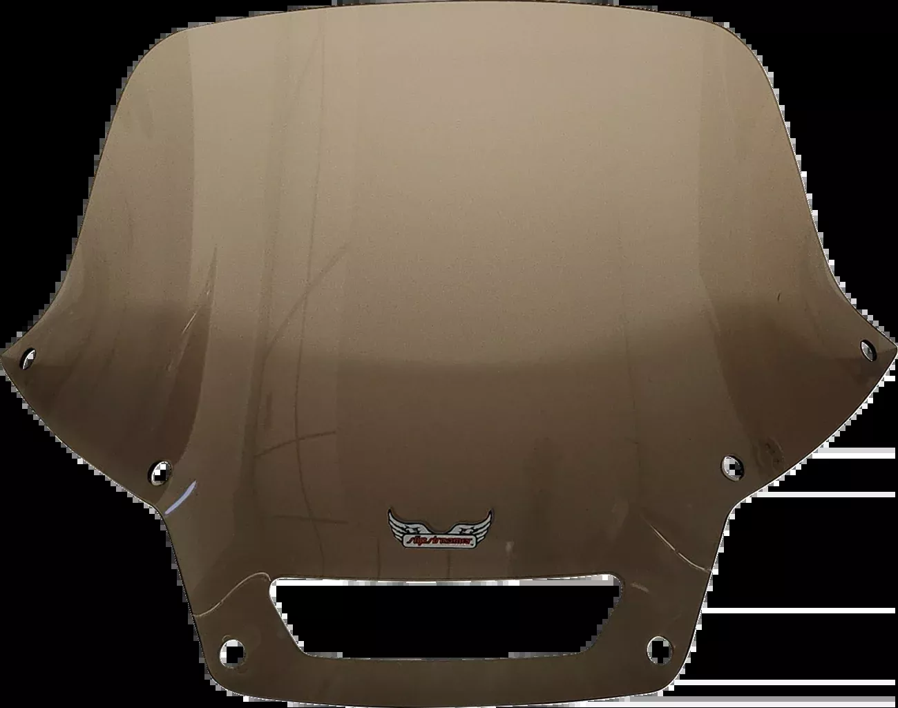 Slipstreamer +2" Light Smoke Replacement Windshield 2022-24 Harley Low Rider ST