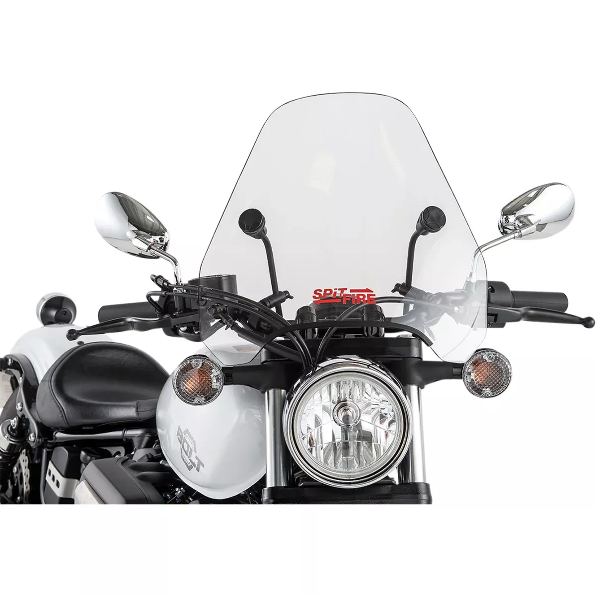 Slipstreamer Spitfire Windshield – S-06-C For Harley Motorcycles 1988-2025 | Honda Motorcycles 1992-2025 | Suzuki Motorcycles 1999-2025