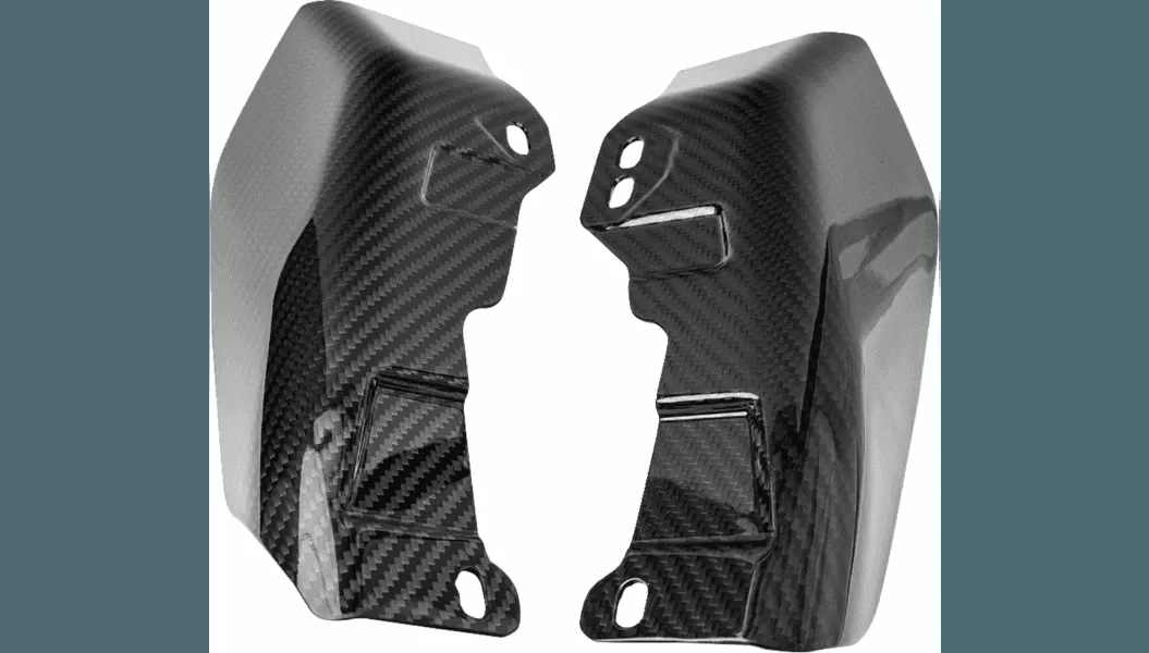 SlyFox Carbon Fiber Air Deflectors for '09-23 Harley Davidson Touring - Gloss or Matte