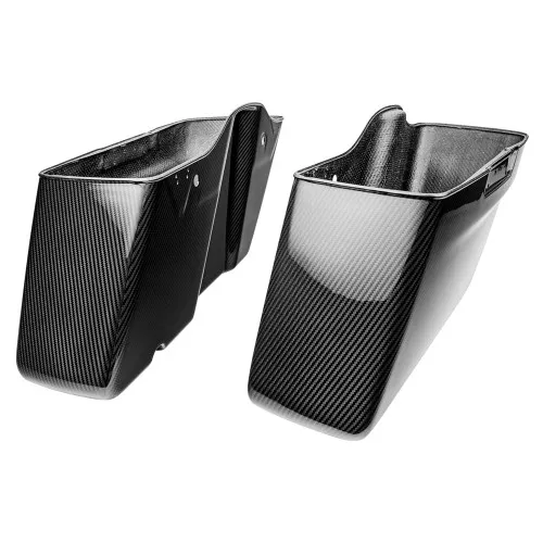 Slyfox Carbon Fiber Saddlebags for 2014-2023 Harley Touring
