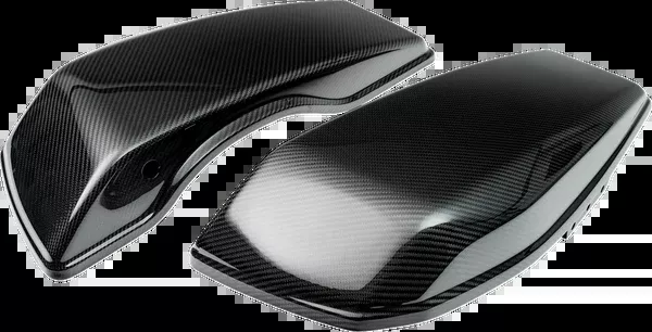 Slyfox Saddlebag Lids – Carbon Gloss – FL ’24-’25