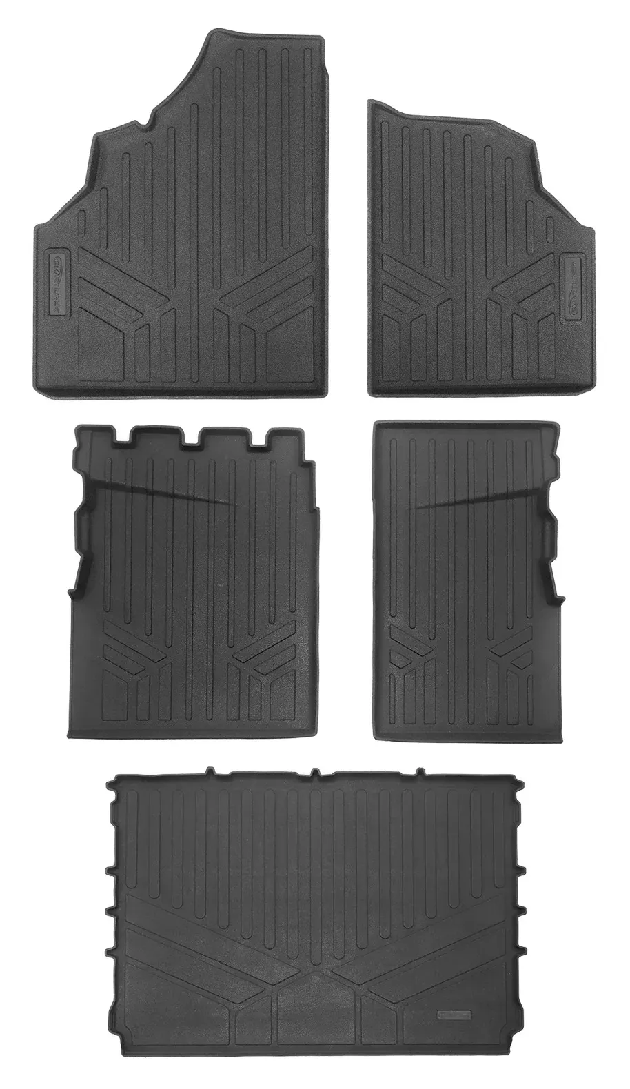 Smartliner UTV Rugged Rubber Floor Liners Can-Am Defender 2016-2026