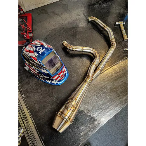 SP Concepts Works Edition Big Bore Exhaust for 2018-2026 Harley Softail