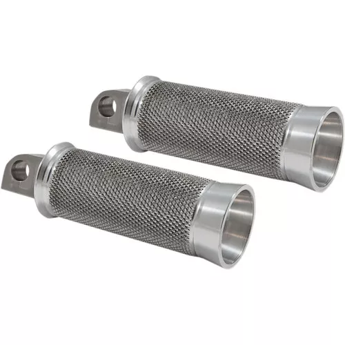 Speed Merchant Cruiser Foot Pegs for Harley - Raw