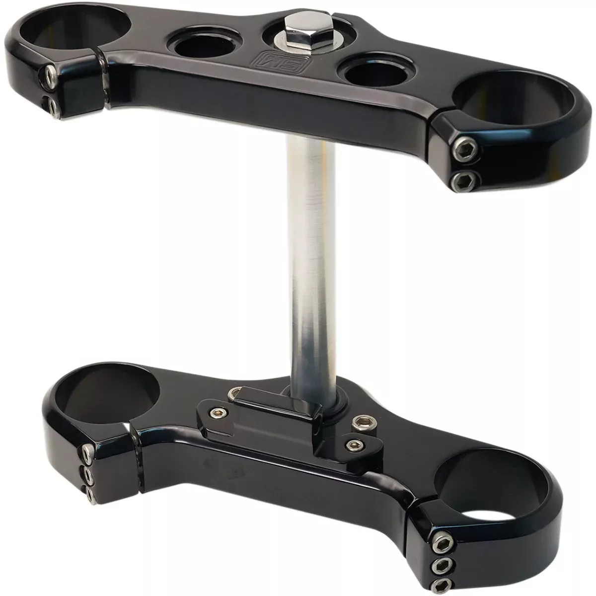 Speed Merchant Elite 49 Mm Triple Tree Elite Triple Trees 49 Mm Black Fxfb - SM-FATBOBTTB For Harley Softail 2018-2020