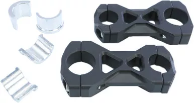 Spg Handlebar Risers 4" - CRB4-BK