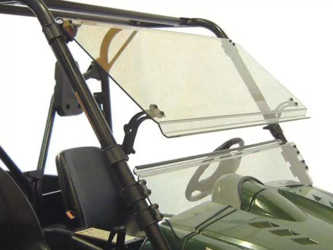 Spike RHNWS1003 D-2 Full Tilting 1/4" Lexan Windshield Kit Yamaha Rhino 04-13
