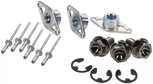 Sprint Wheel Cover Bolt Kit Titanium ALL44266