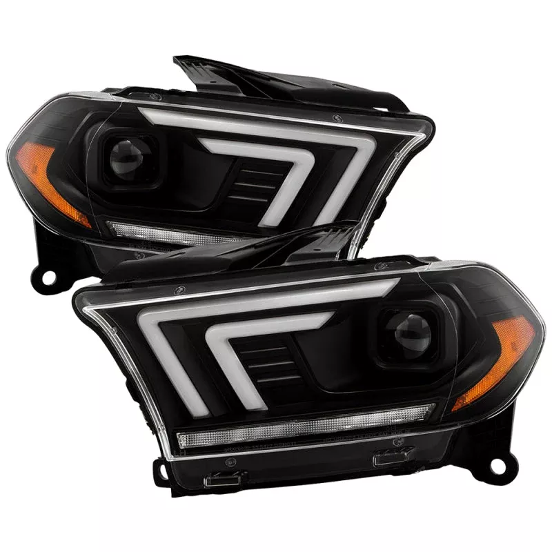 SPYDER 11-13 Dodge Durango (HID Model Only) Projector Headlights – Black PRO-YD-DDU11HIDSI-BK 5088680