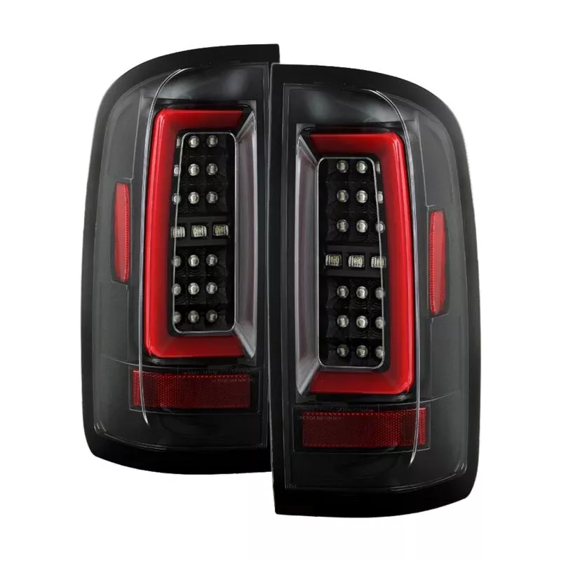 SPYDER 15-22 Chevy Colorado Red Light Bar LED Tail Lights – Black (ALT-YD-CCO15-RBLED-BK) 5089496