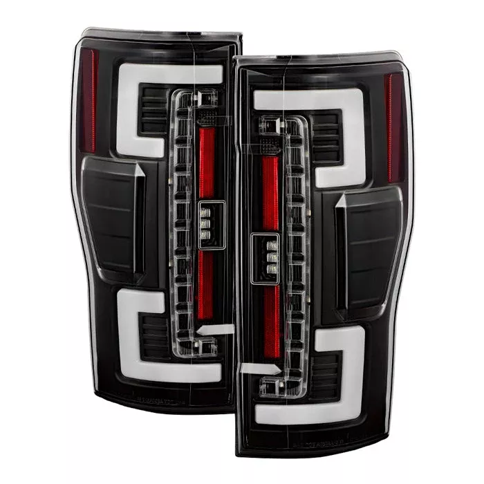 SPYDER 17-18 Ford F250 SD (Excl Halogen Model) LED Tail Lights – Black (ZALT-YD-FS17BS-GRLED-BK) 5089168