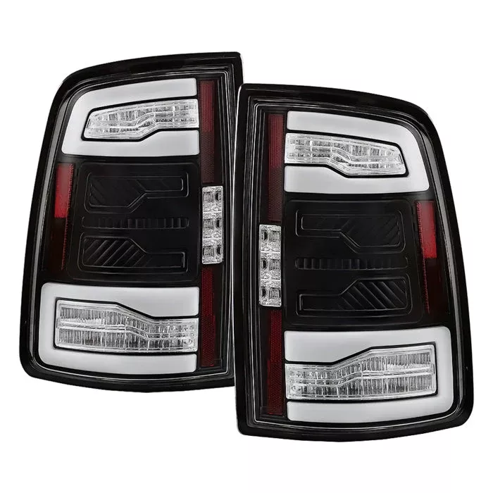 SPYDER 19-24 Dodge Ram 2500/3500 HD LED Tail Lights – Blk (ALT-YD-DR19HDLEDBSAP-GRSEQ-BK) 5089427