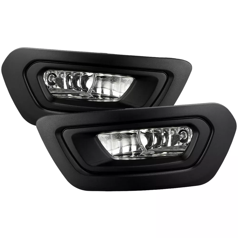 SPYDER 20-24 Ford Transit OEM Halogen Fog Lights w/Switch – Clear (FL-FTRAN20-C) 9054129