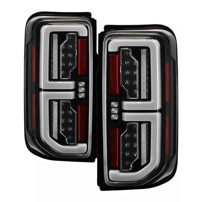 SPYDER 21-23 Ford Bronco (Factory LED Model Only) LED Tail Lights – Black (ALT-YD-FB21LED-LED-BK) 5088765