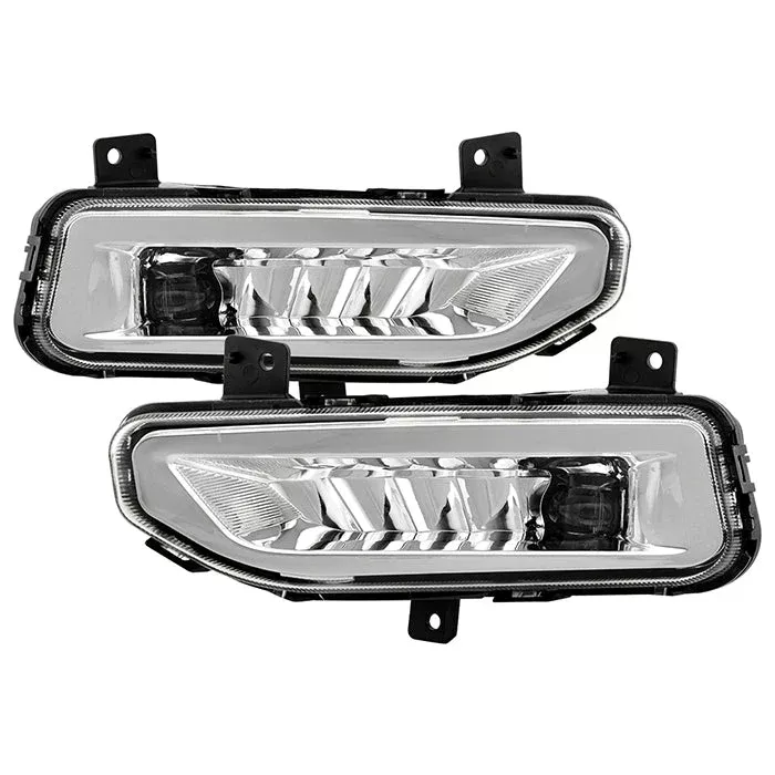 SPYDER 22-24 Nissan Frontier Full LED OEM Fog Lights w/Switch (FL-NF22-LED-C) 9052231