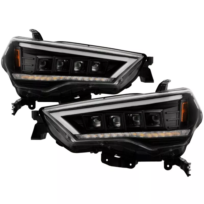 SPYDER Apex 14-20 Toyota 4Runner High-Power LED Module Headlights – Black (PRO-YD-T4R14AP-SEQ-BK) 5088697