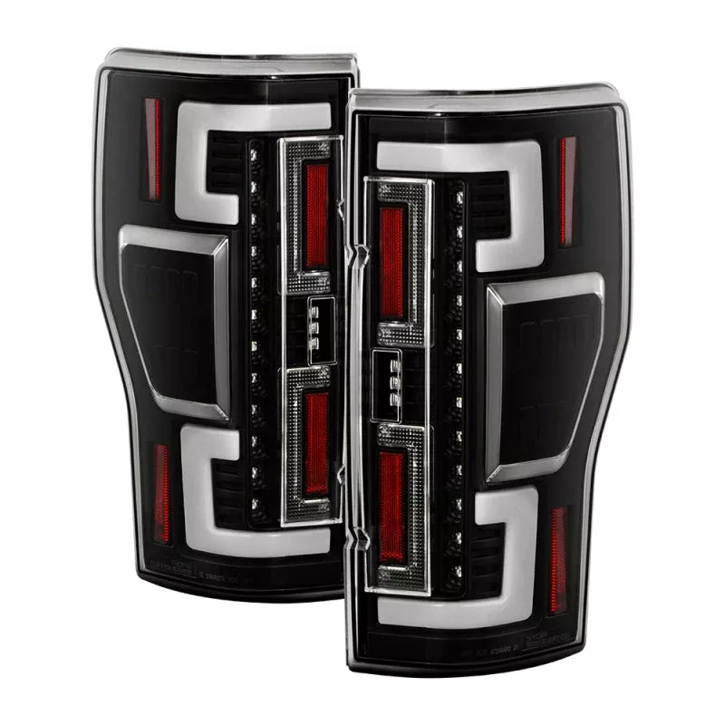 SPYDER Apex 20-21 Ford F250 SD (LED Model Only) LED Tail Lights – Black (ALT-YD-FS20LEDBS-LED-BK) 5088642