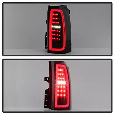 Spyder Auto 5085078 LED Tail Lights for Chevy Tahoe/Suburban 15-19 Black Smoke