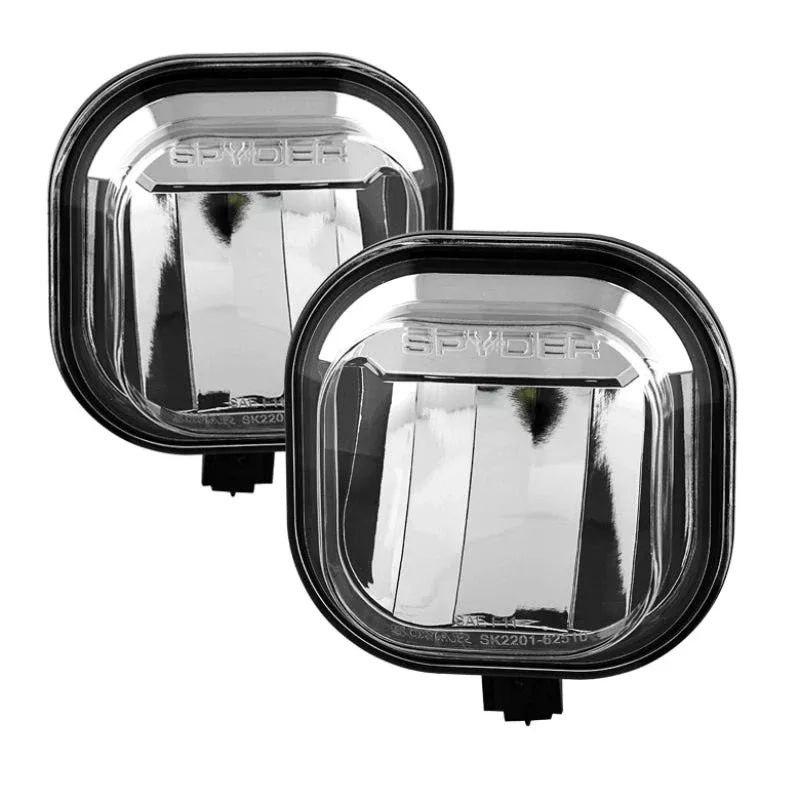 SPYDER Ford Superduty 11-14 LED Fog Lights Chrome FL-YD-FS11-LED-C 5081094