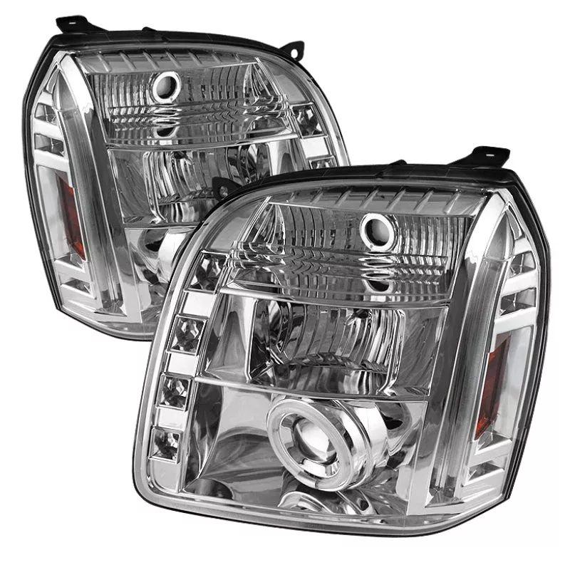 SPYDER GMC Yukon 07-14/GMC Yukon Denali 07-14 Projector CCFL Halo LED Chrm PRO-YD-GY07-CCFL-C 5038319