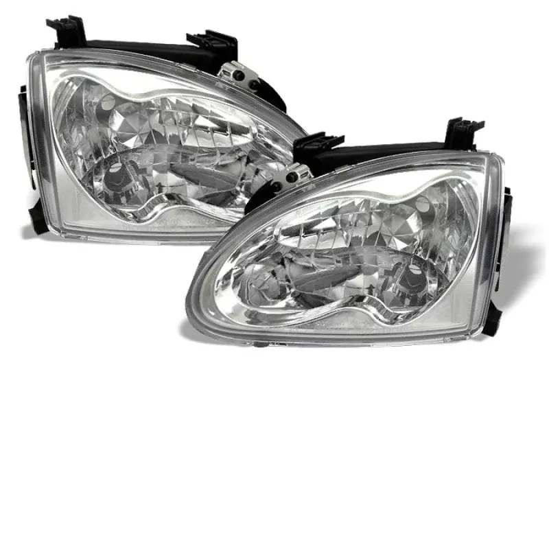 SPYDER Honda Del Sol 93-97 Crystal Headlights Chrome HD-YD-HD93-C 5012593