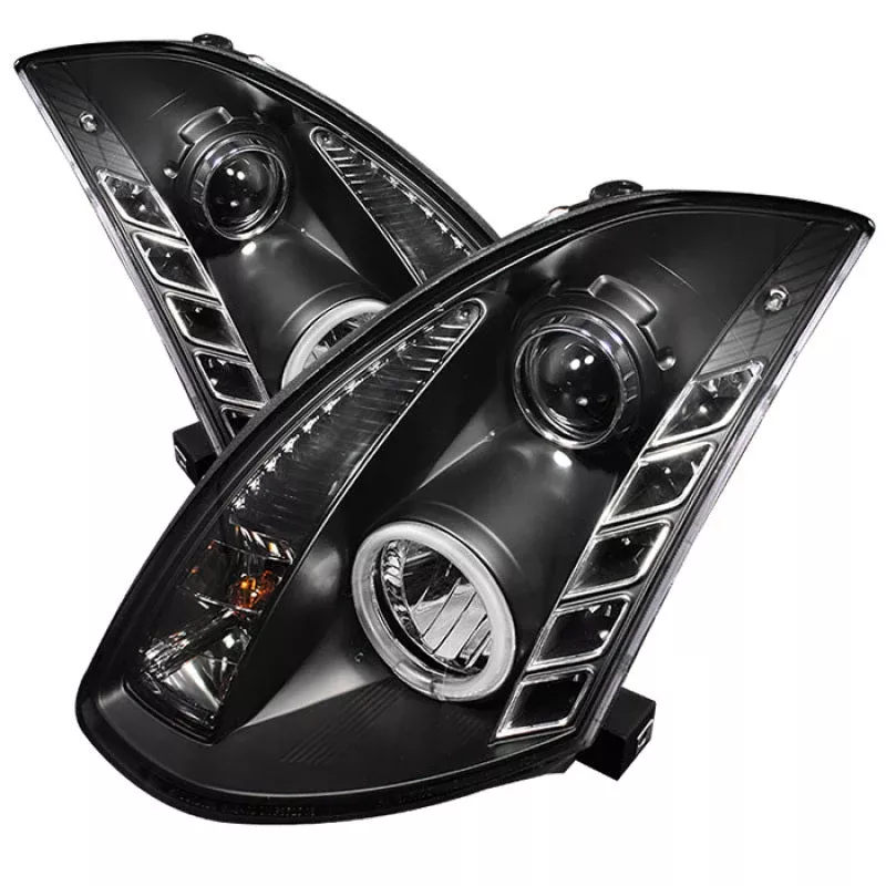 SPYDER Infiniti G35 03-07 2DR Projector Xenon/HID – CCFL Halo DRL Blk PRO-YD-IG35032D-CCFL-DRL-BK 5029874