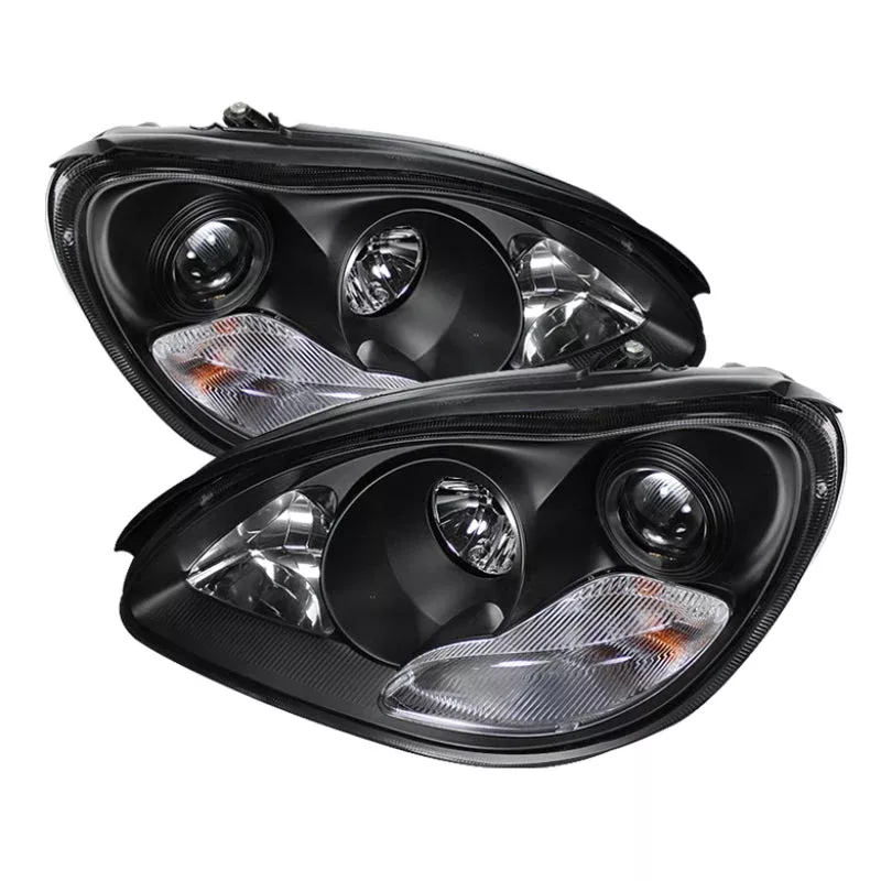 SPYDER Mercedes Benz S-Class 03-06 Projector Headlights Xenon/HID Model- Blk PRO-YD-MBW220-HID-BK 5070029
