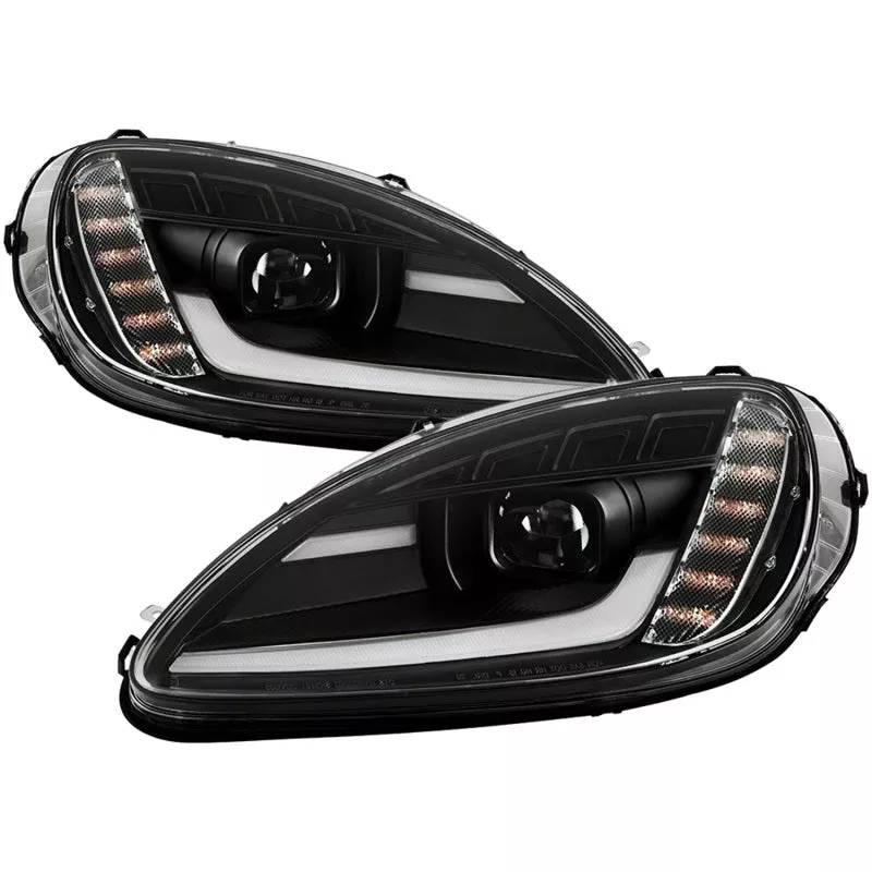 SPYDER Signature Series 05-13 Chevrolet Corvette C6 Projector Headlights 5087935