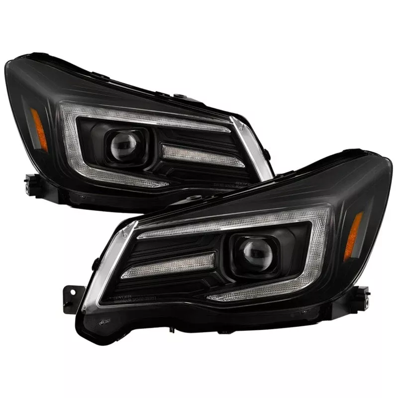 SPYDER Signature Subaru Forester 14-16 Halogen Model Only Headlights (PRO-YD-SUFO14SI-BK) 5088444