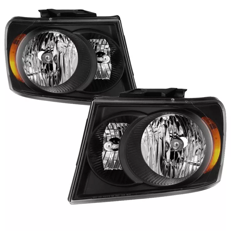 SPYDER xTune 07-09 Dodge Durango OEM Style Headlights – Black (HD-JH-DDU07-AM-BK) 9042577