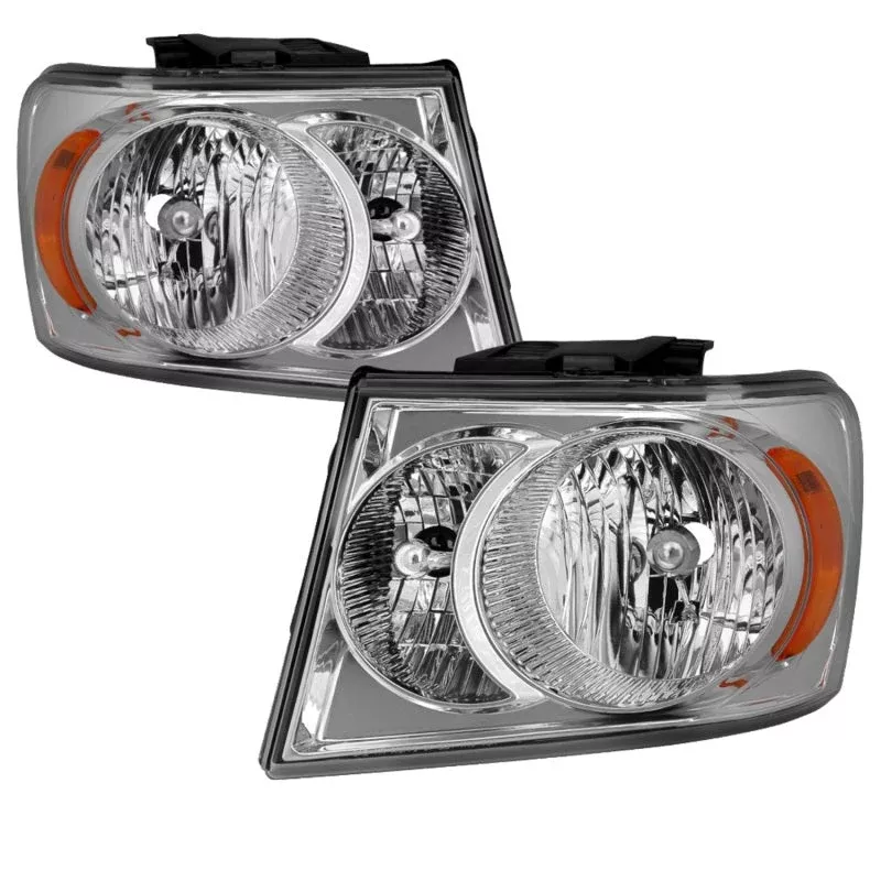SPYDER xTune 07-09 Dodge Durango OEM Style Headlights – Chrome (HD-JH-DDU07-AM-C) 9042584