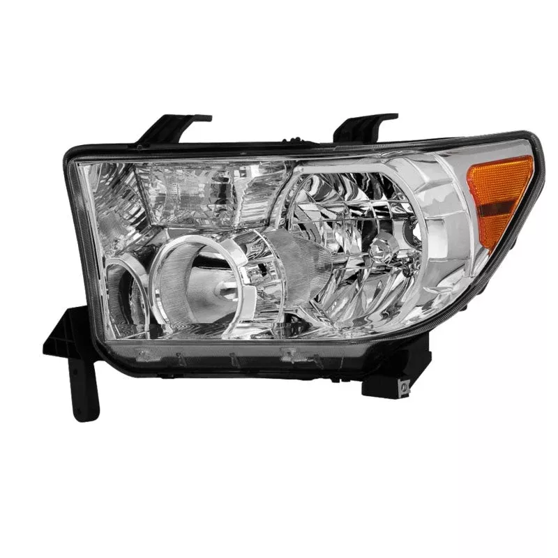 SPYDER xTune 07-13 Toyota Tundra (w/o Headlight Washer) Headlight – OEM Left (HD-JH-TTU07-OE-L) 9042263