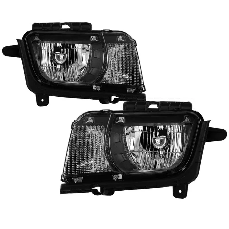 SPYDER xTune 10-13 Chevrolet Camaro OEM Style Halogen Headlights – Black (HD-JH-CCAM10-OE-BK) 9042461